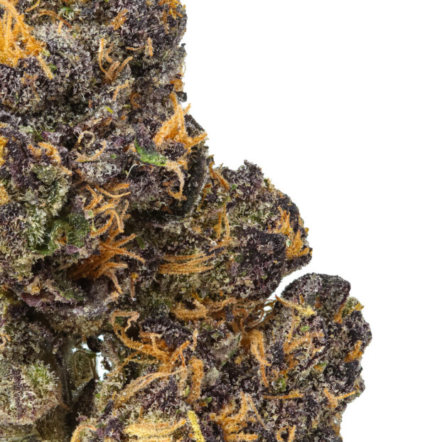 apples and bananas thca flower bud close up