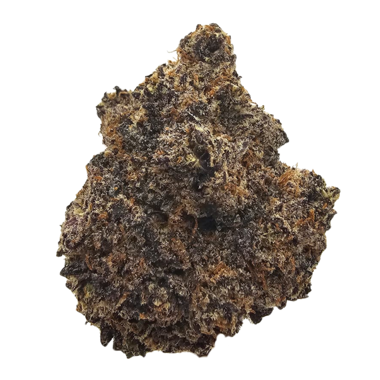 Black Mamba THCA tea flower from Kushte, a dark purple indica-dominant cultivar with sweet grape, berry and earthy Kush aromas.