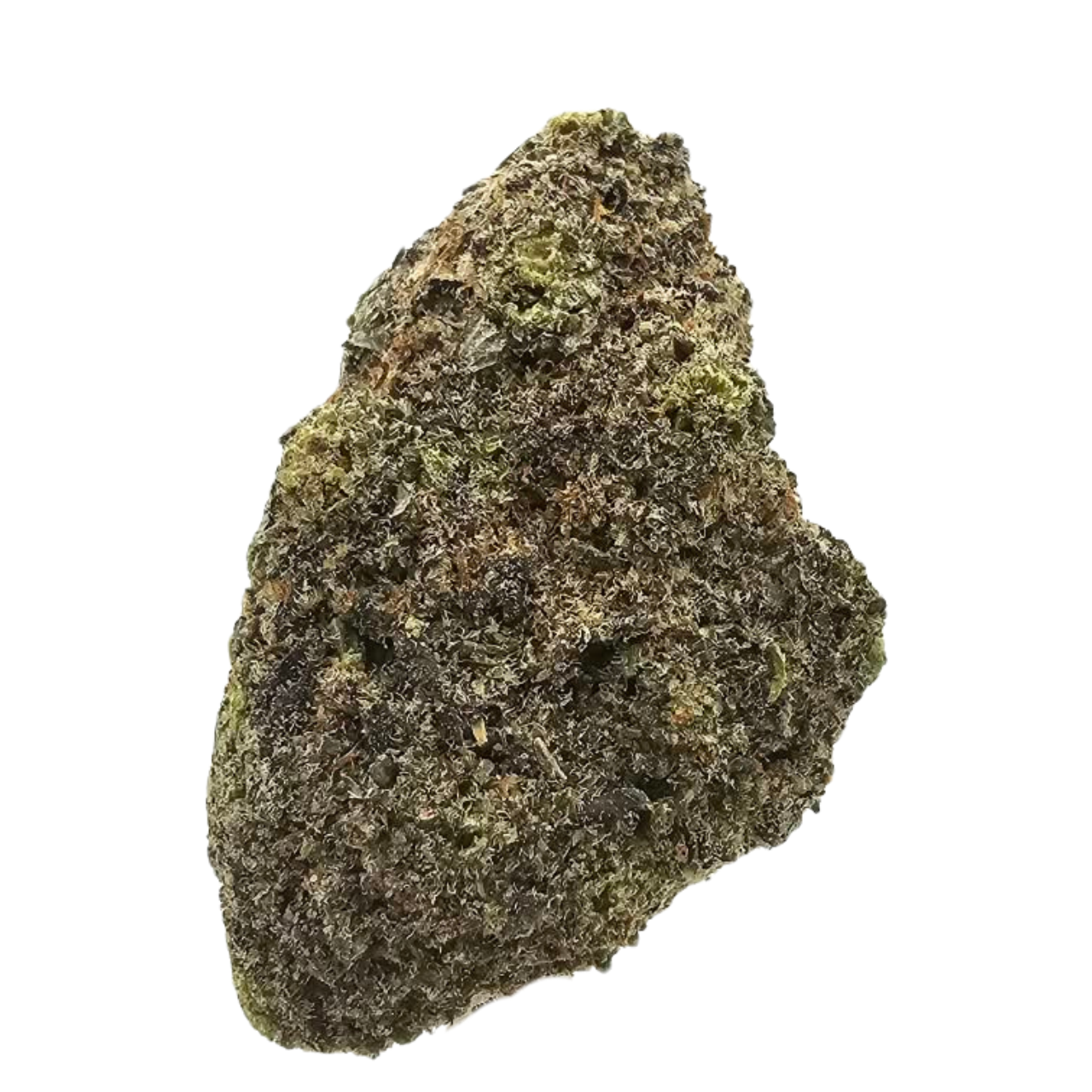 Close-up of Grapefruit Chem THCA tea flower, showcasing its natural flower structure and distinctive hybrid appearance.